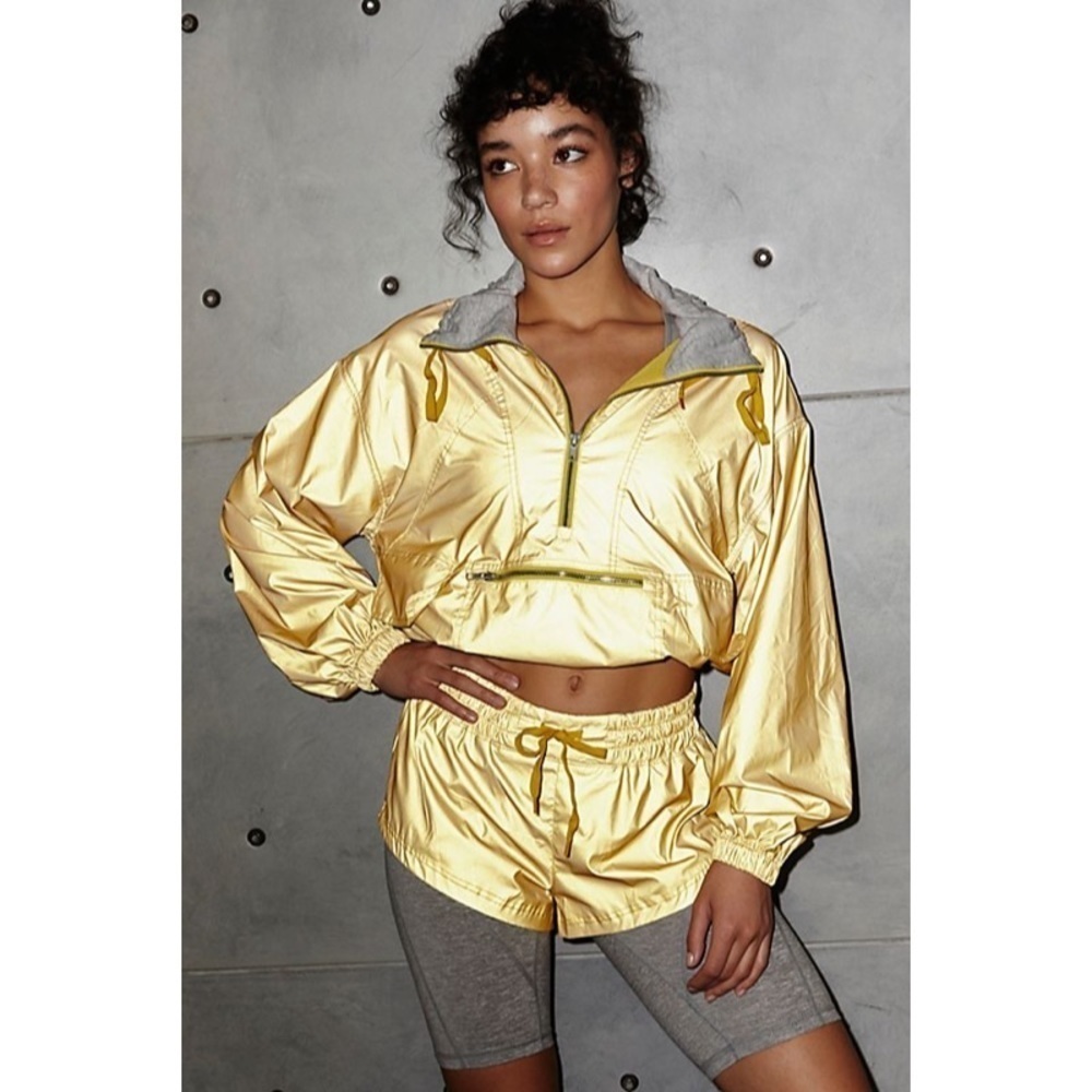 Free People Moonlight Reflective Running Jacket M